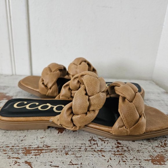 Brand new Marilyn Slides in Camel Sizes 6 - Picture 4 of 8